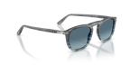 Persol PO 3391S - Striped grey gradient blue