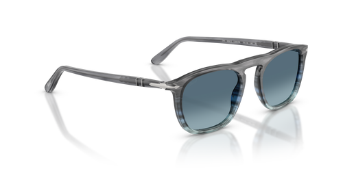 Persol PO 3391S - Striped grey gradient blue