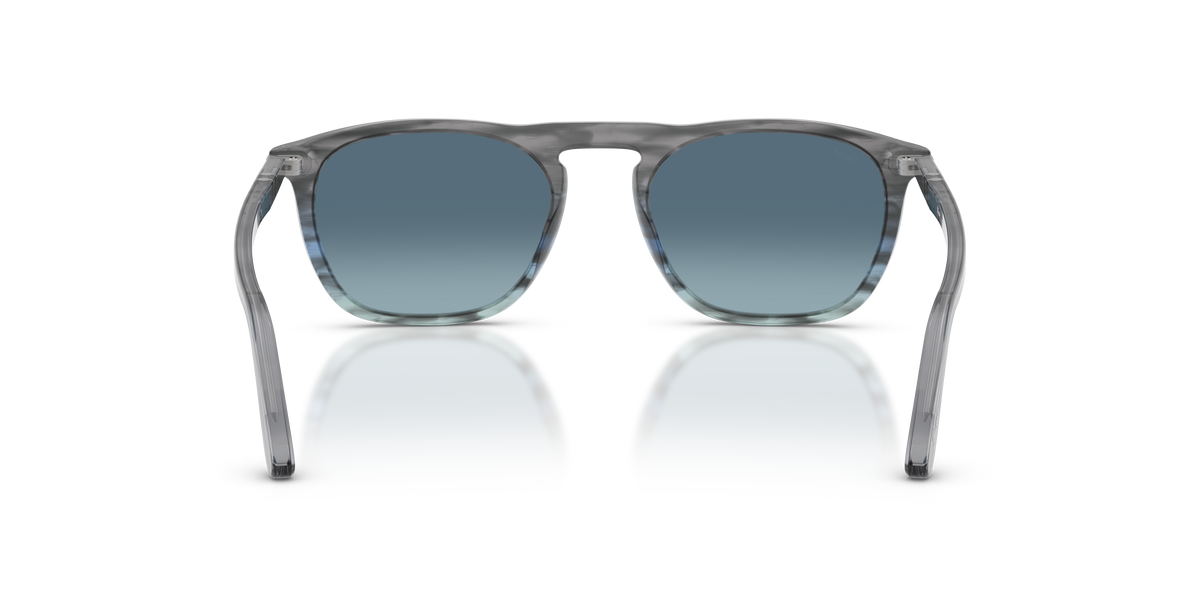 Persol PO 3391S - Striped grey gradient blue