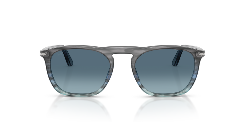 Persol PO 3391S - Striped grey gradient blue