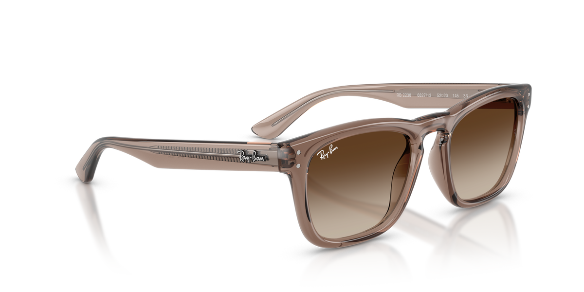 Ray-Ban RB 2238 - Marrone chiaro trasparente