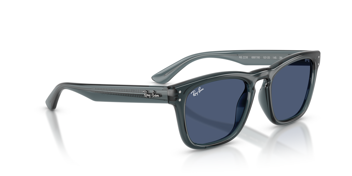 Ray-Ban RB 2238 - Blu trasparente