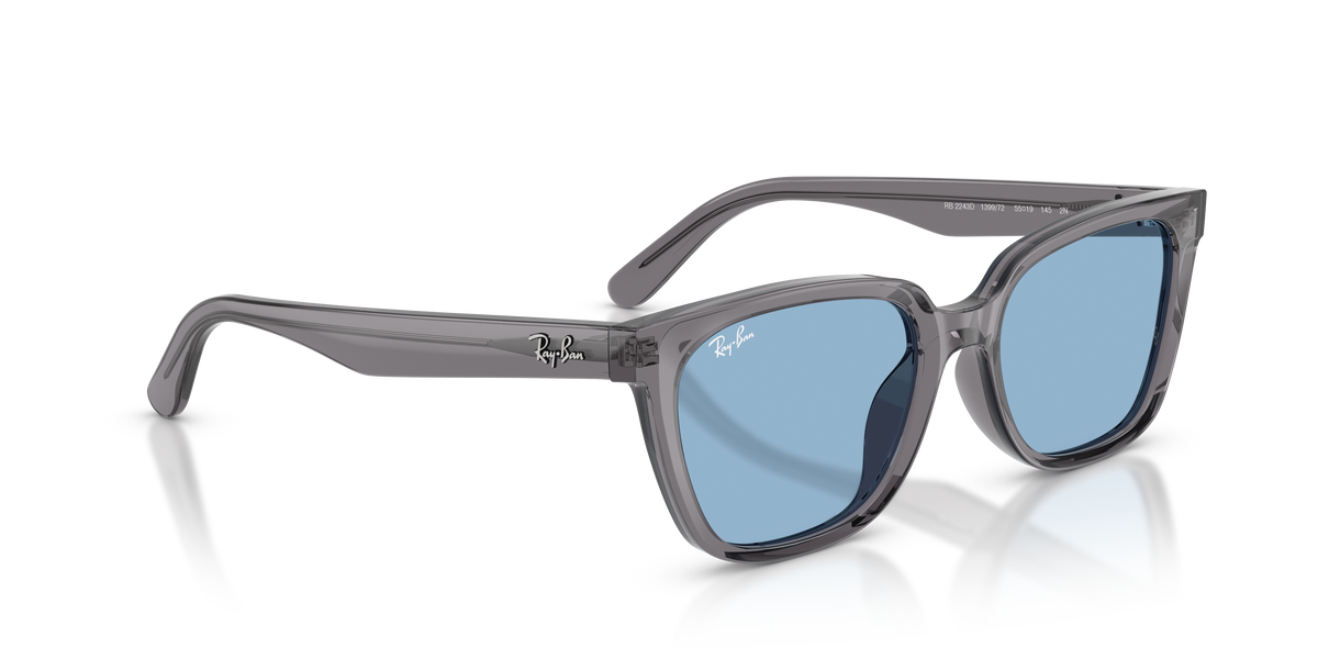Ray-Ban RB 2243D - Grigio trasparente