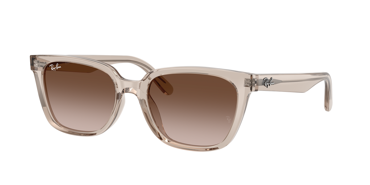 Ray-Ban RB 2243D - Marrone chiaro trasparente