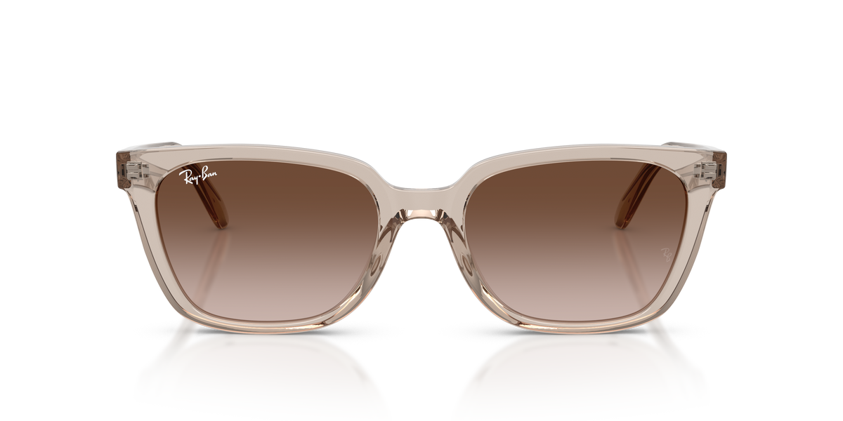 Ray-Ban RB 2243D - Marrone chiaro trasparente