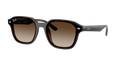 Ray-Ban RB 4458D - Marrone scuro trasparente