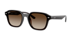 Ray-Ban RB 4458D - Marrone scuro trasparente