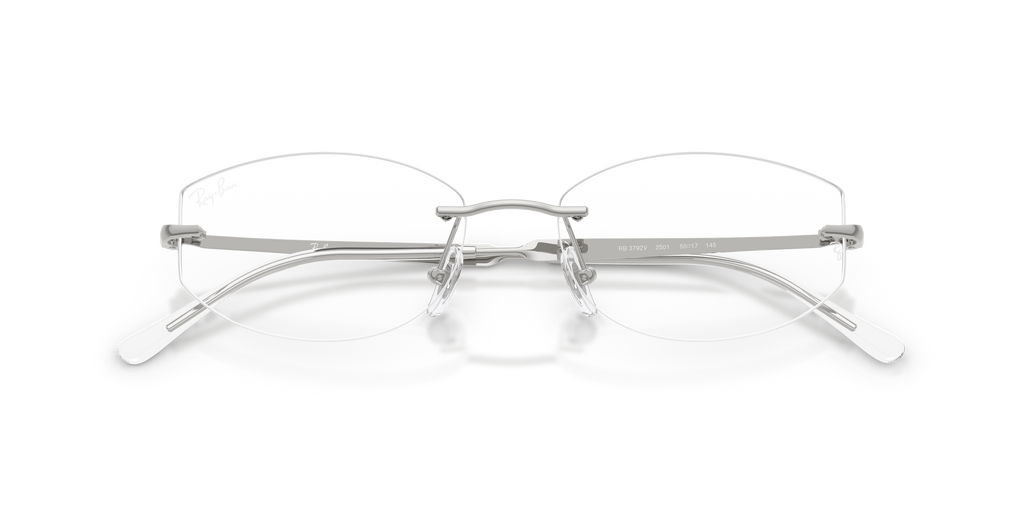 Ray-Ban RX 3792V - Argento