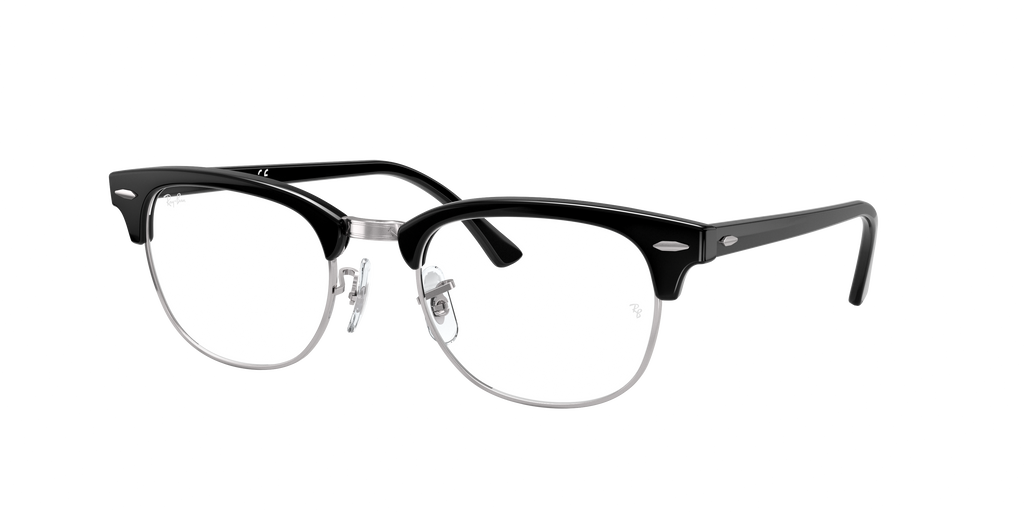 Ray-Ban RX 5154 - Nero su argento